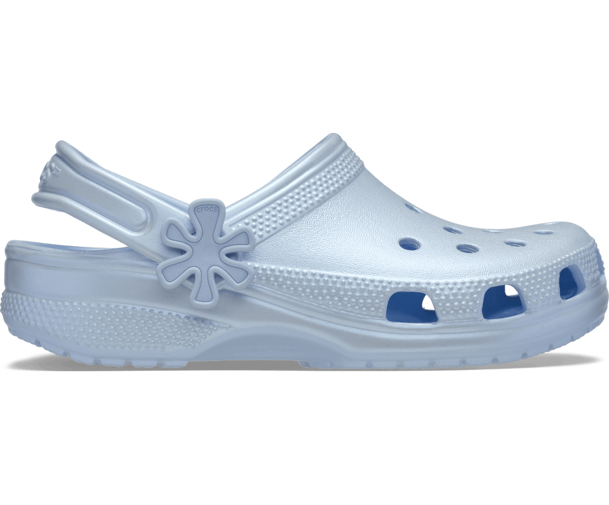 Kids' Classic Pearl Shine Clog - Blue Frost