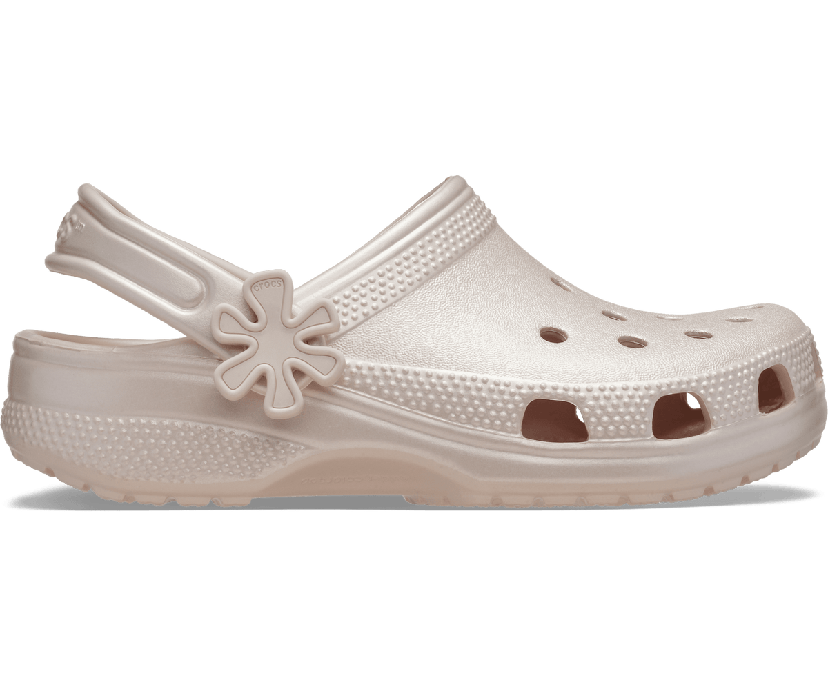 Kids' Classic Pearl Shine Clog - Quartz